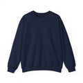 Cross Chest Crewneck Sweatshirt - Minimal Small Cross Christian Pullover