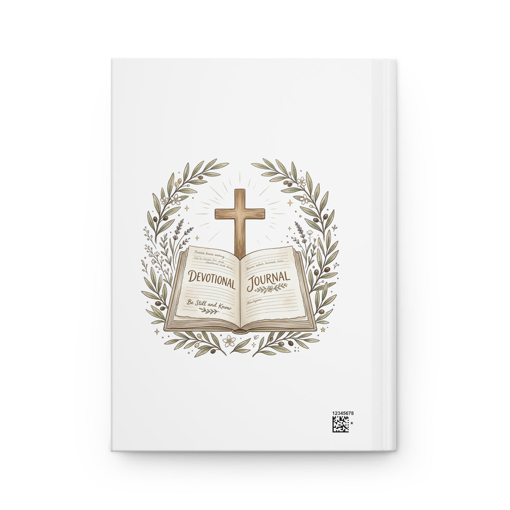 Christian Devotional Journal — Hardcover Matte Prayer & Scripture Notebook