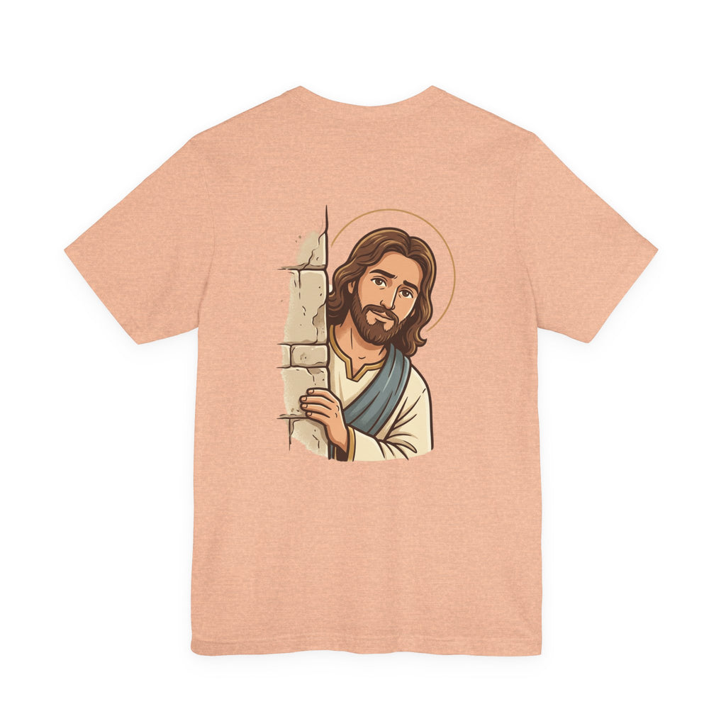 Would Jesus Do That? T‑Shirt — Minimal Faith Graphic Tee