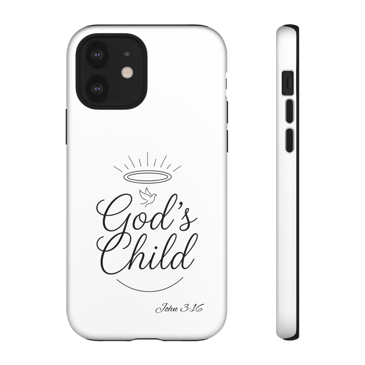 God’s Child Phone Case — Christian Scripture John 3:16 Religious iPhone Case
