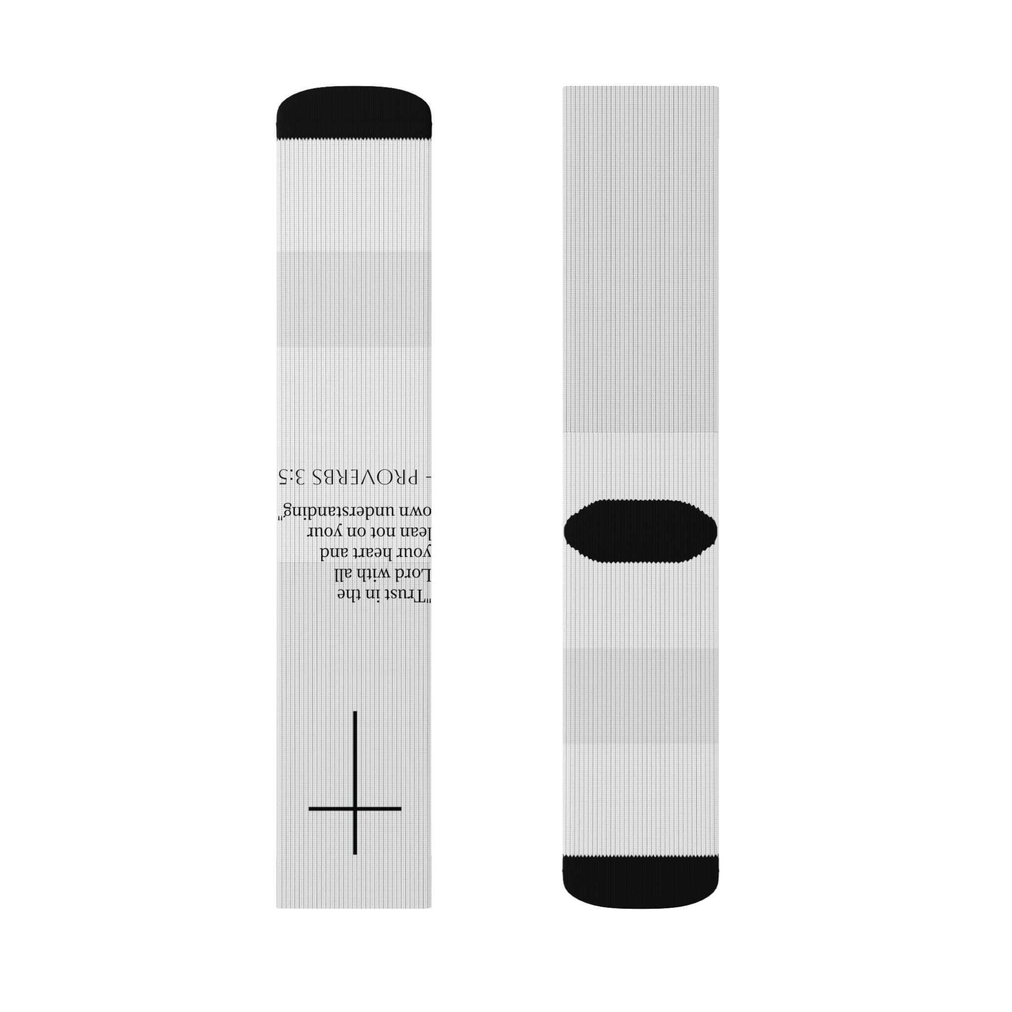 Sublimation Crew Socks — Custom All-Over Print Athletic Socks