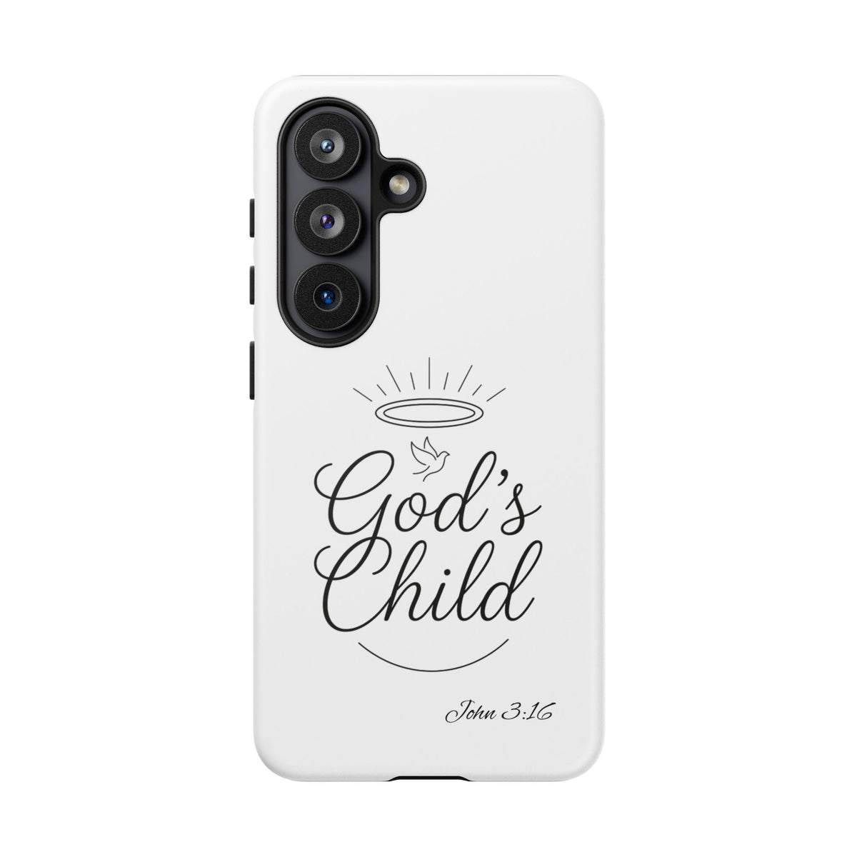God’s Child Phone Case — Christian Scripture John 3:16 Religious iPhone Case