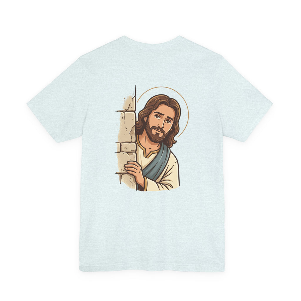 Would Jesus Do That? T‑Shirt — Minimal Faith Graphic Tee