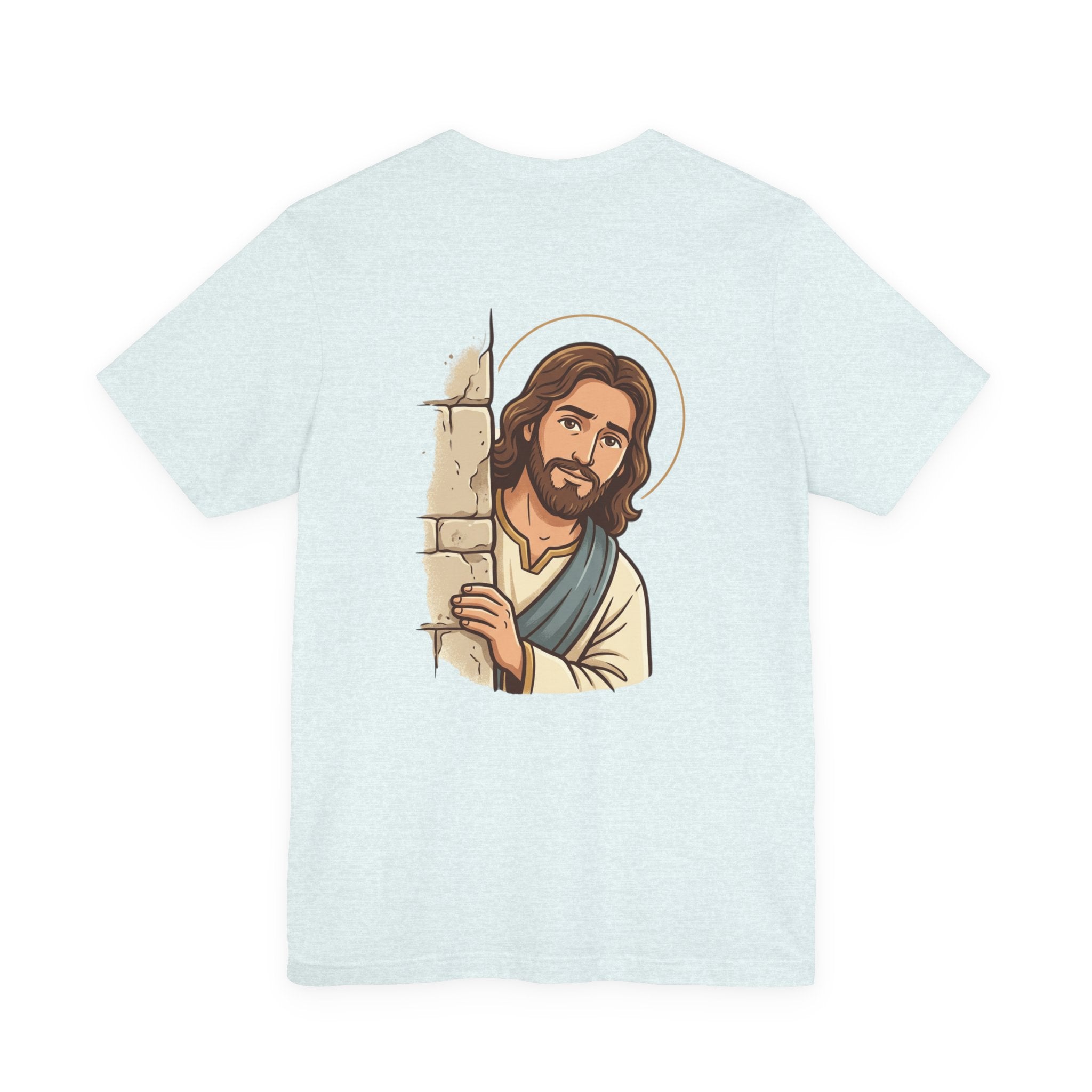 Would Jesus Do That? T‑Shirt — Minimal Faith Graphic Tee