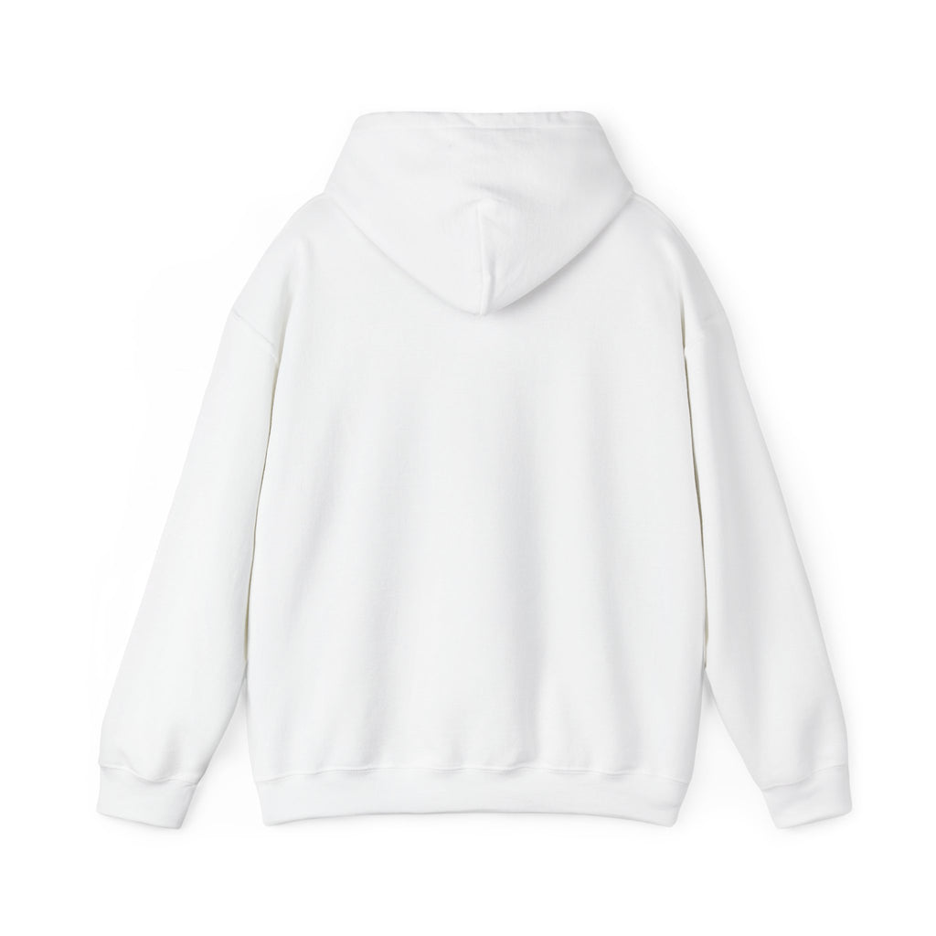 Cross Minimalist Hoodie — Small Chest Cross Religious Pullover