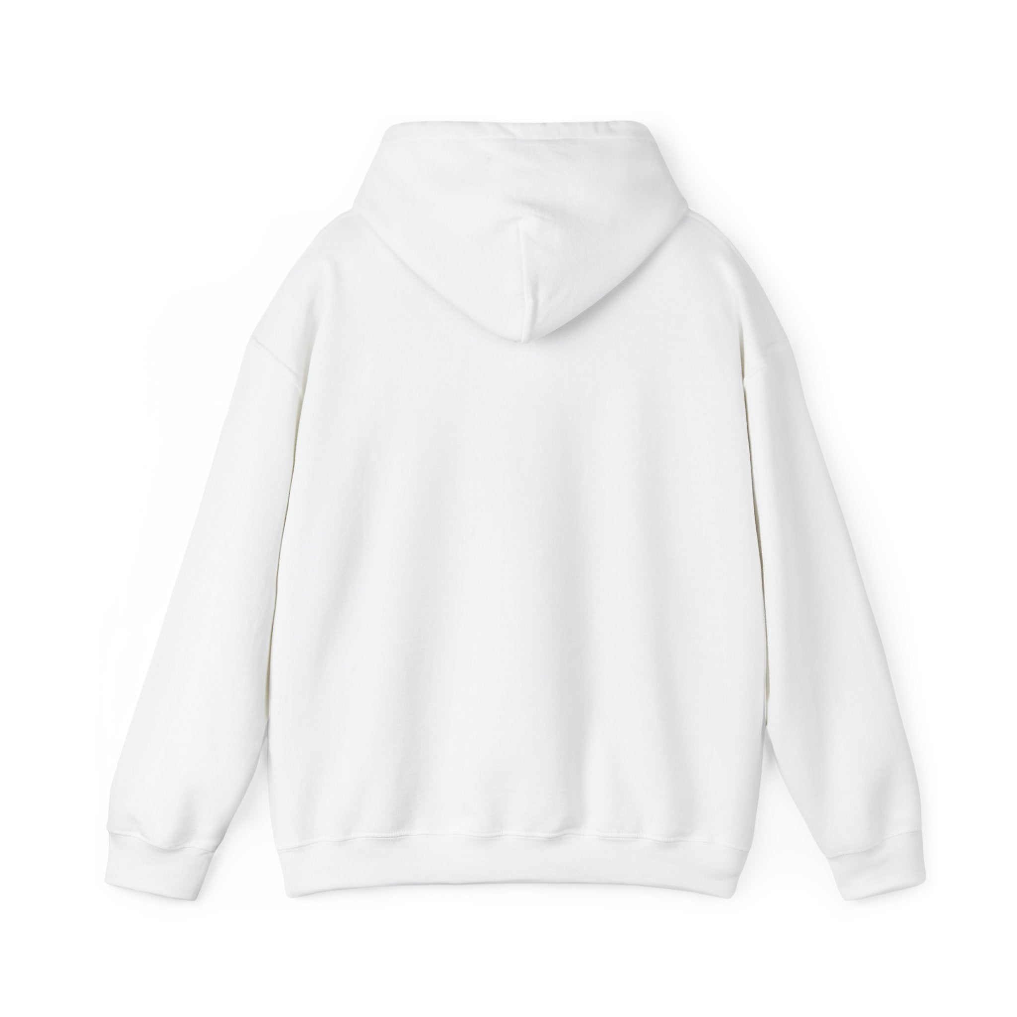 Cross Minimalist Hoodie — Small Chest Cross Religious Pullover