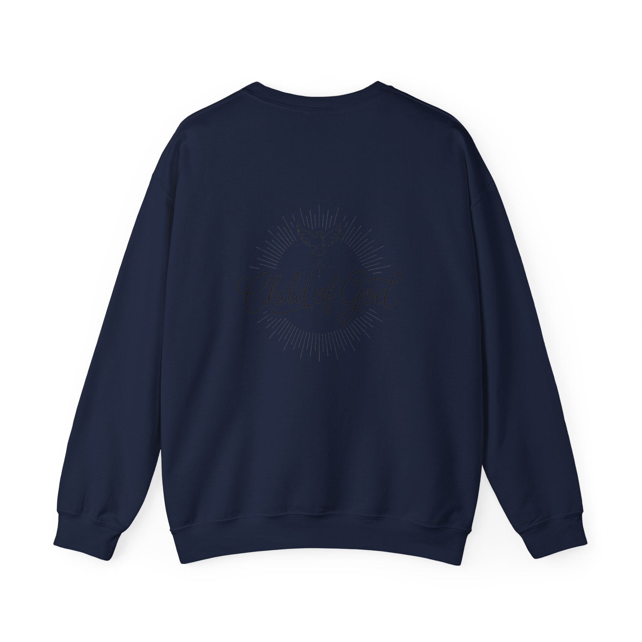 Minimal Tiny Cross Crewneck Sweatshirt