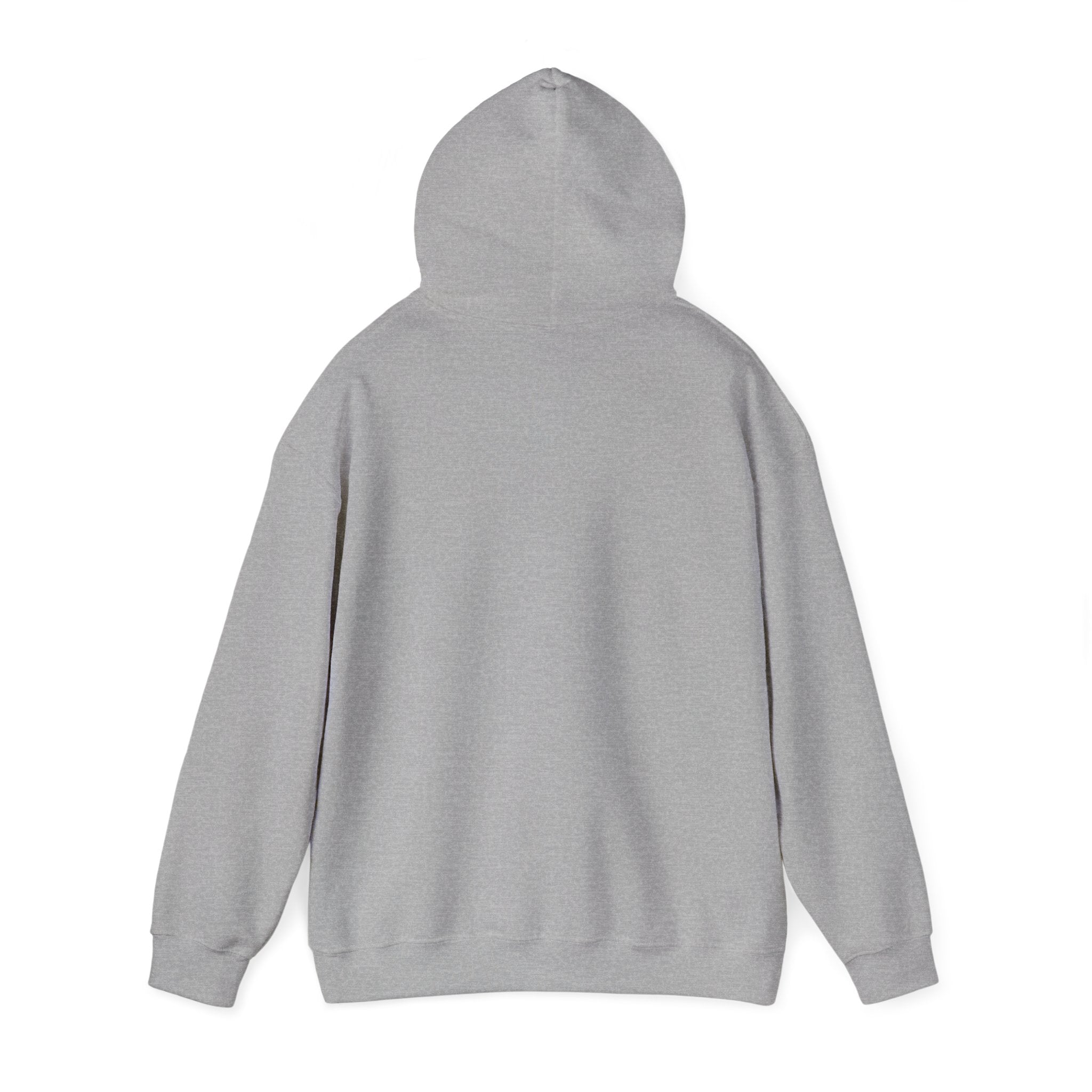 Cross Minimalist Hoodie — Small Chest Cross Religious Pullover