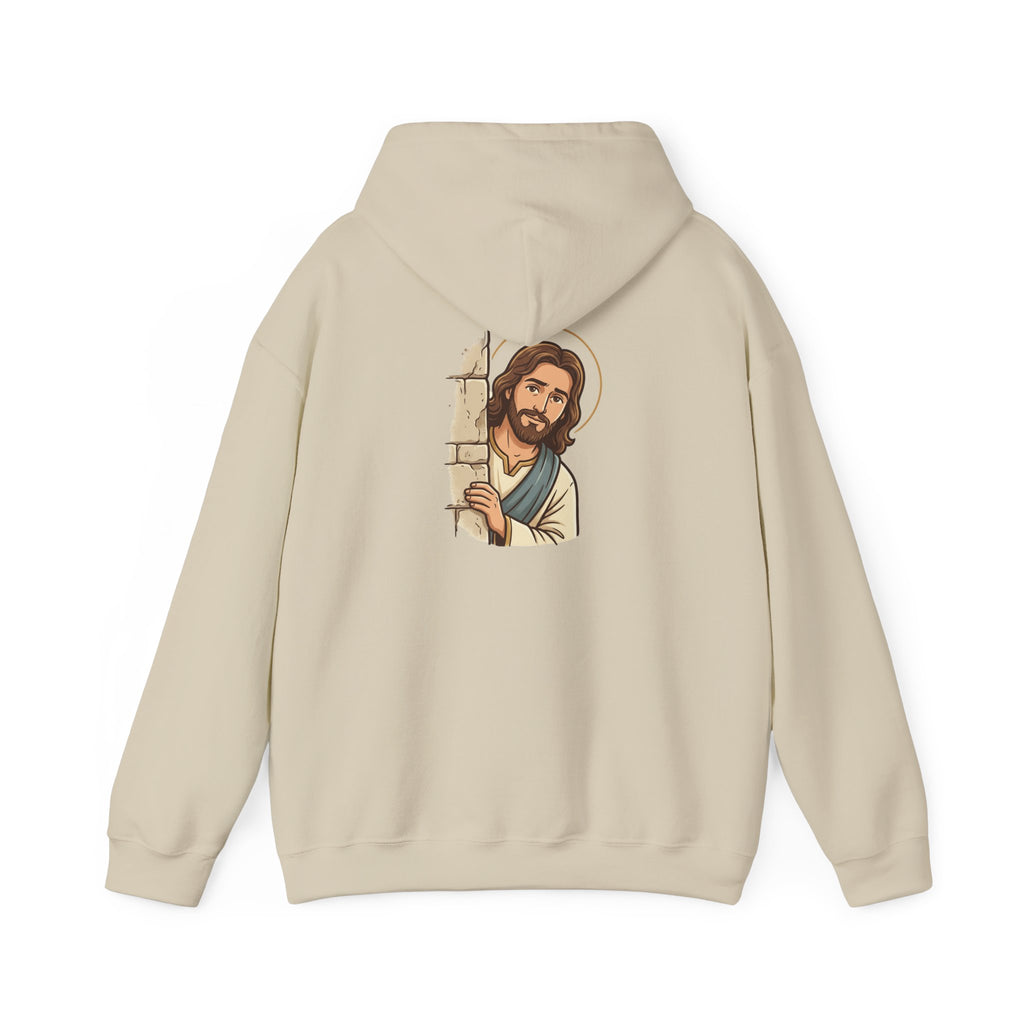 Would Jesus Do That? Hoodie — Minimal Faith Statement Pullover