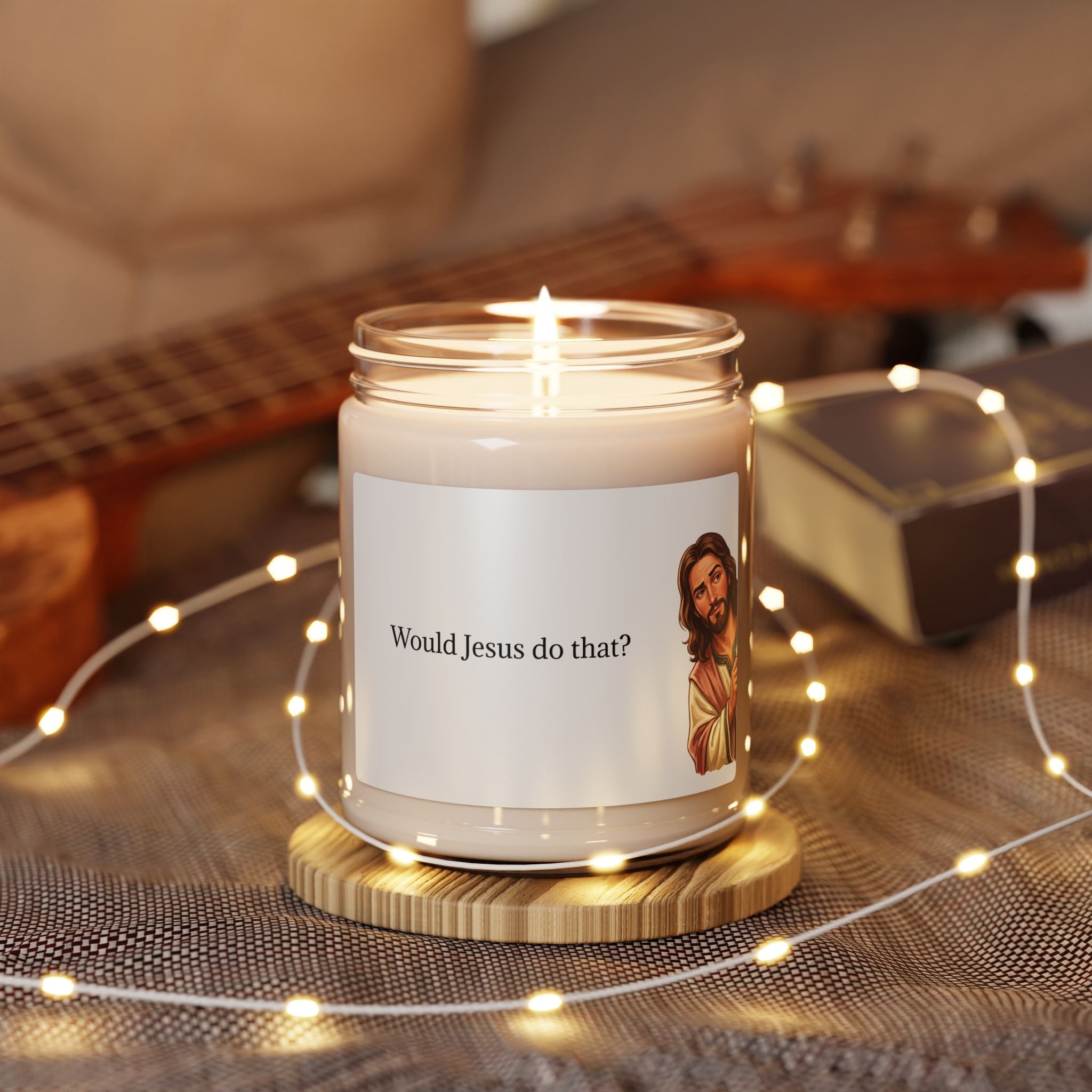 Would Jesus Do That? 9oz Scented Soy Candle