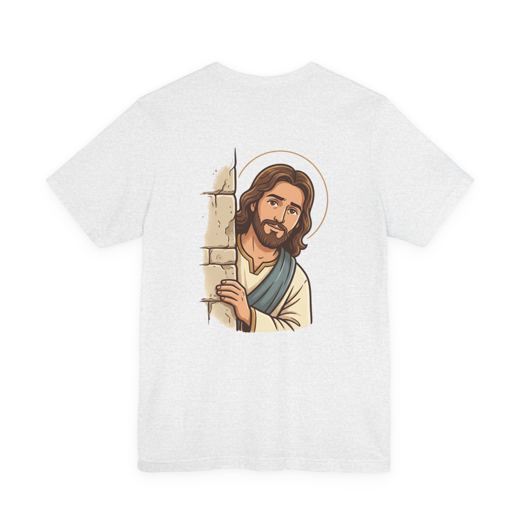 Would Jesus Do That? T‑Shirt — Minimal Faith Graphic Tee