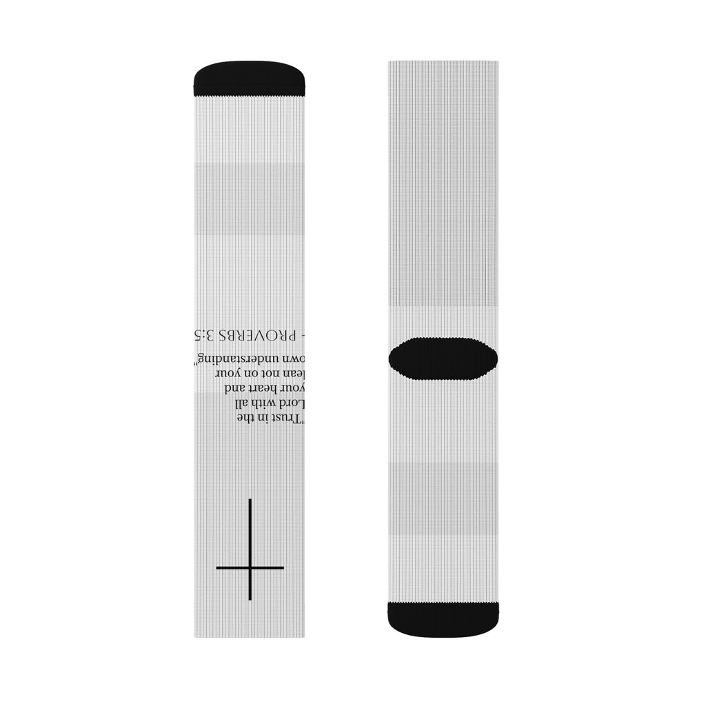 Sublimation Crew Socks — Custom All-Over Print Athletic Socks