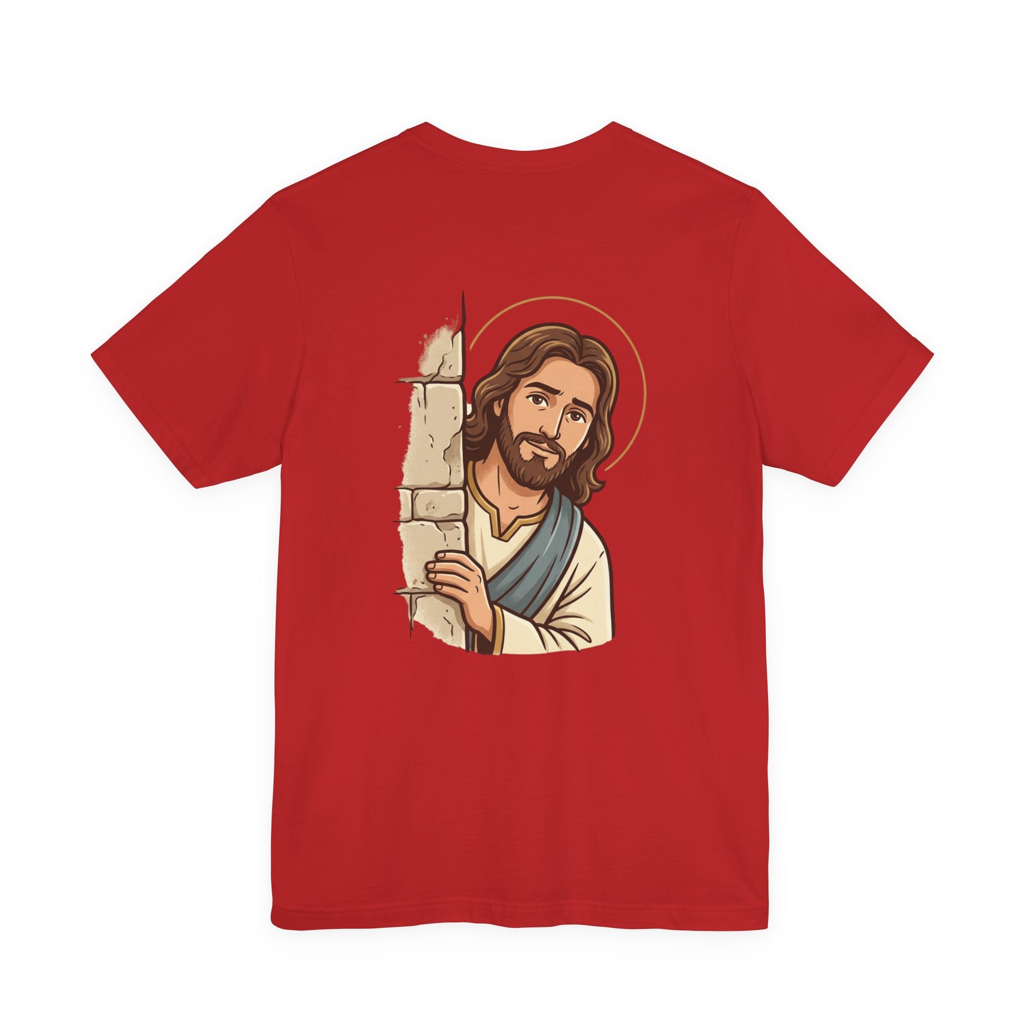 Would Jesus Do That? T‑Shirt — Minimal Faith Graphic Tee