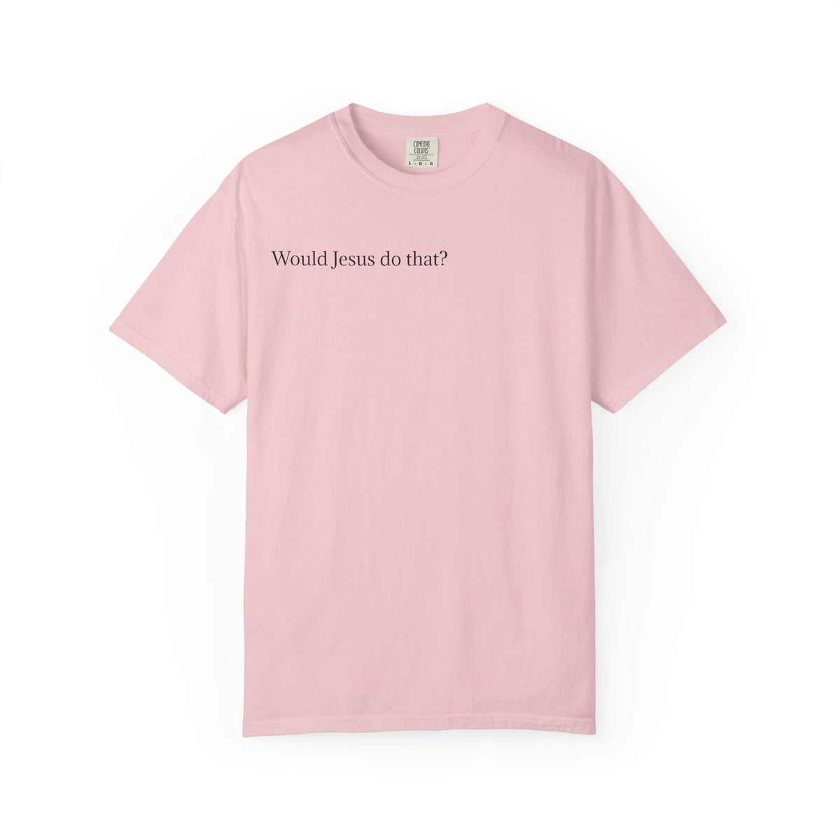 Jesus Peeking T‑Shirt — "Would Jesus do that?" Christian Graphic Tee