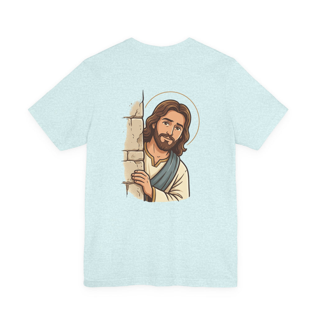 Would Jesus Do That? T‑Shirt — Minimal Faith Graphic Tee
