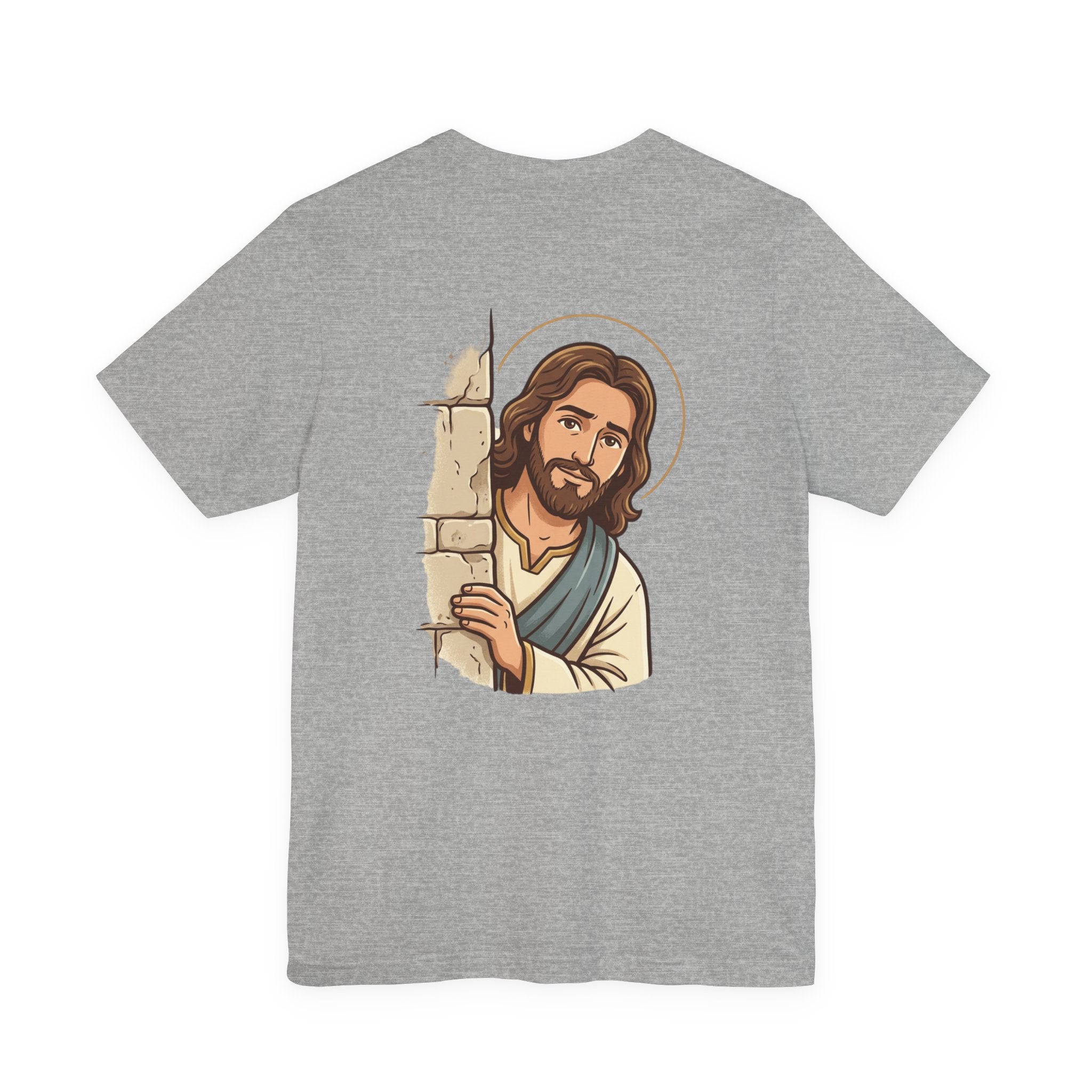 Would Jesus Do That? T‑Shirt — Minimal Faith Graphic Tee