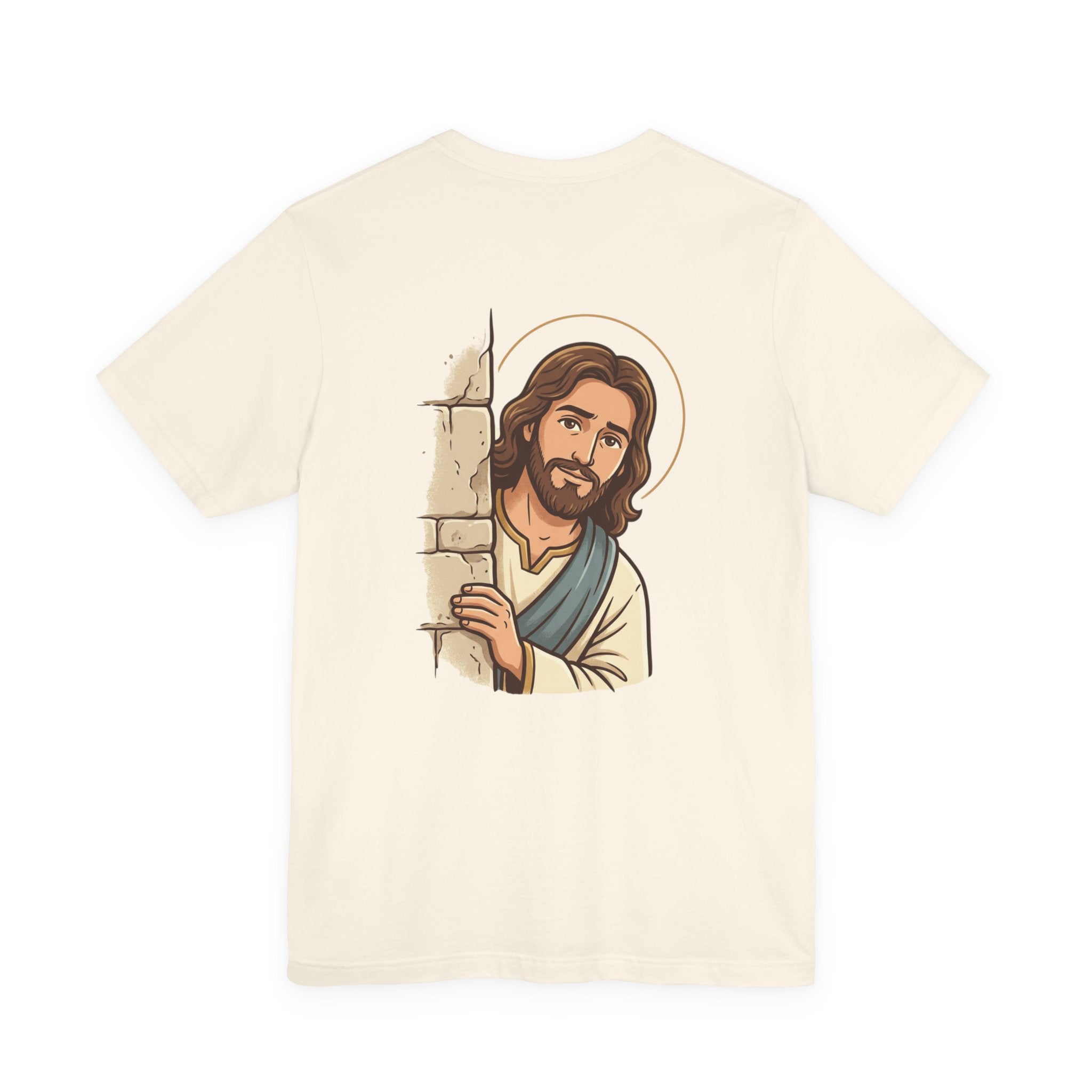 Would Jesus Do That? T‑Shirt — Minimal Faith Graphic Tee