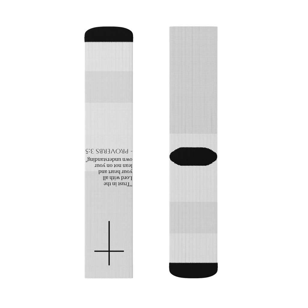 Sublimation Crew Socks — Custom All-Over Print Athletic Socks