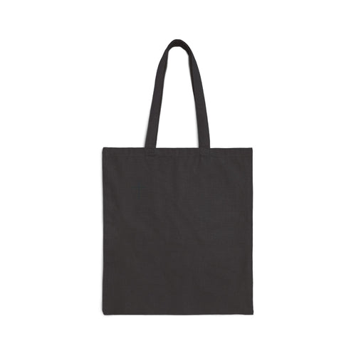 Canvas Tote Bag with Minimal Cross Accent — Simple Religious Everyday Shopper