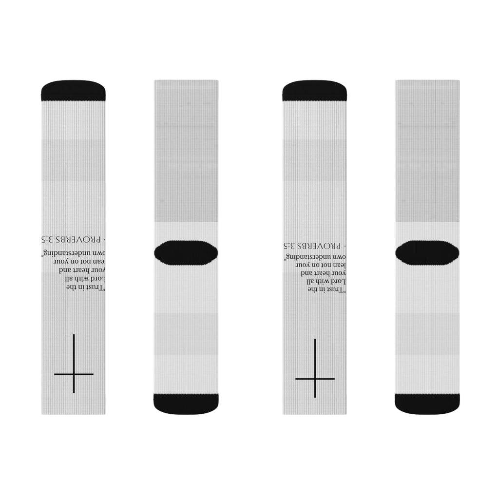 Sublimation Crew Socks — Custom All-Over Print Athletic Socks