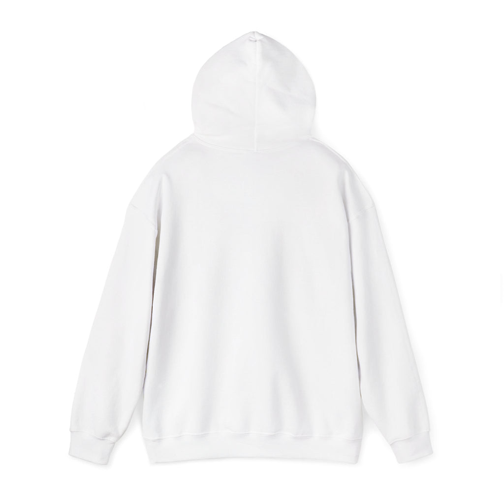 Cross Minimalist Hoodie — Small Chest Cross Religious Pullover