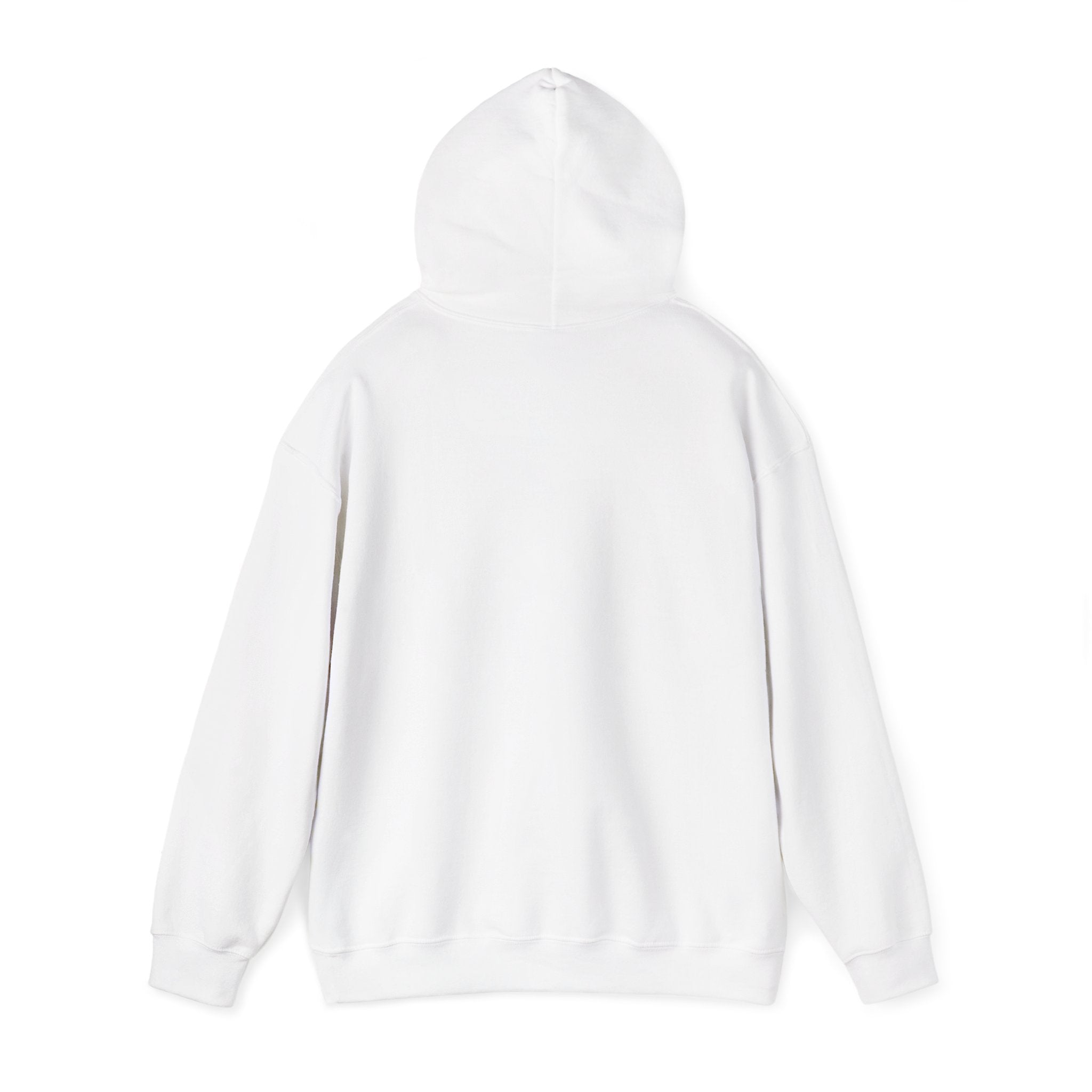 Cross Minimalist Hoodie — Small Chest Cross Religious Pullover
