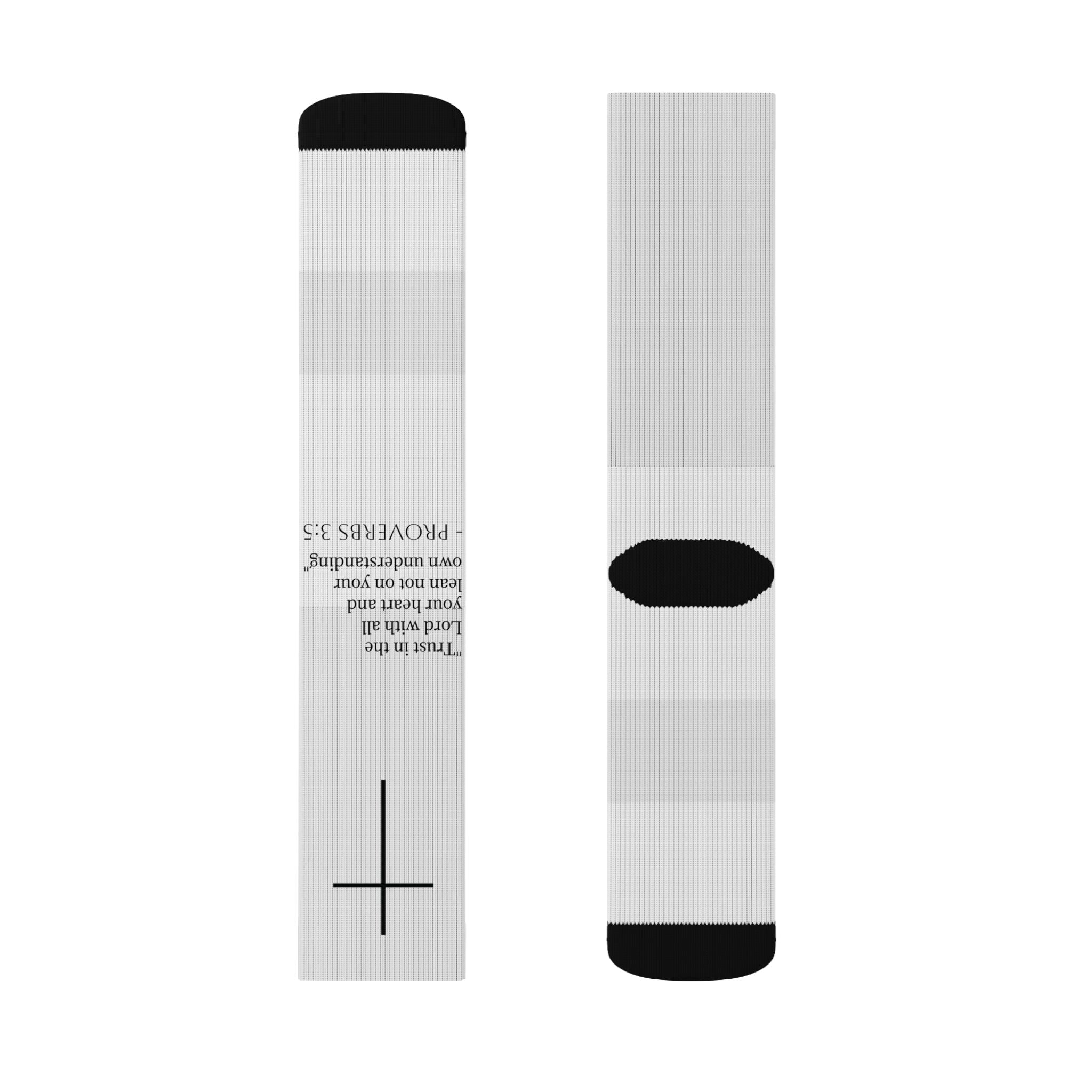 Sublimation Crew Socks — Custom All-Over Print Athletic Socks
