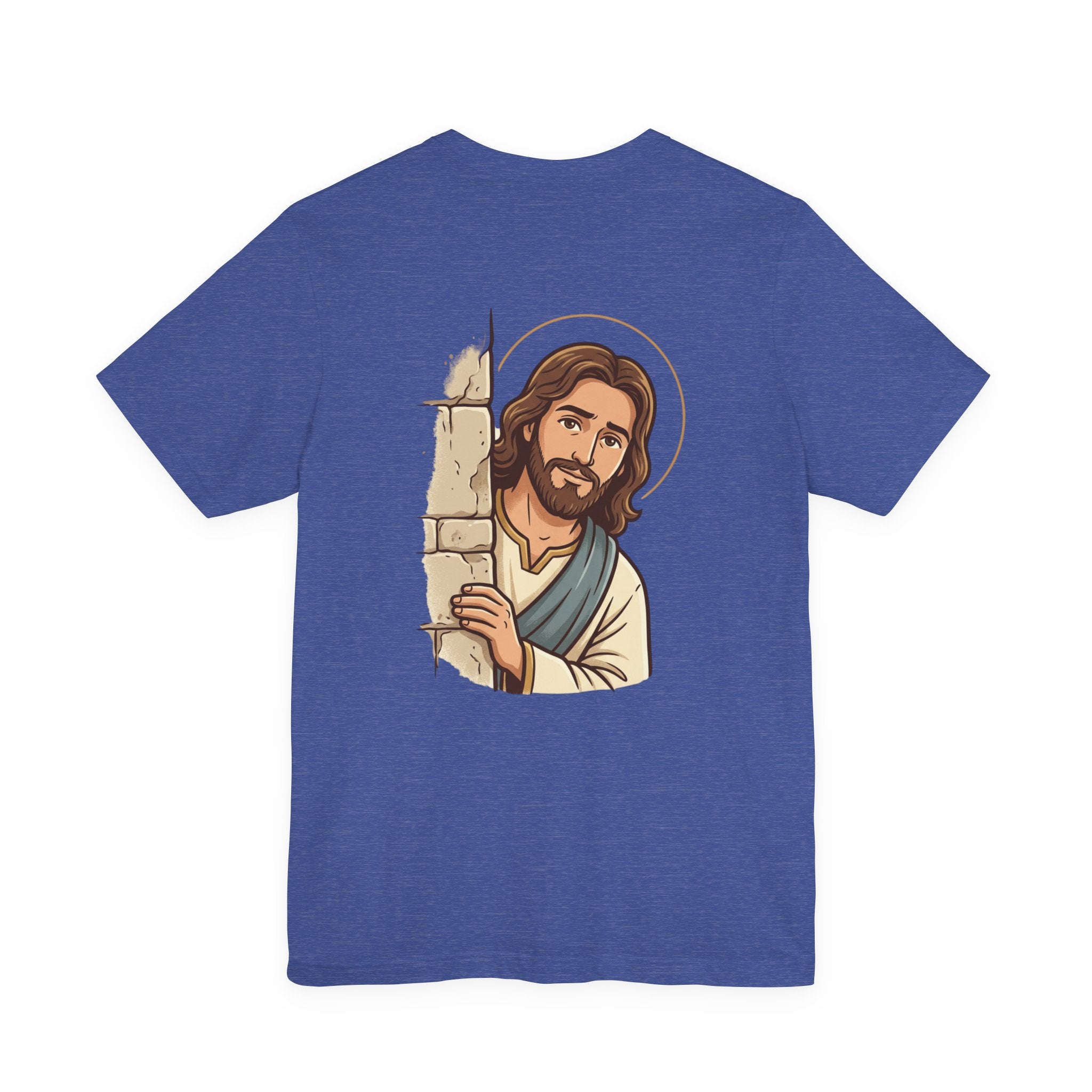 Would Jesus Do That? T‑Shirt — Minimal Faith Graphic Tee