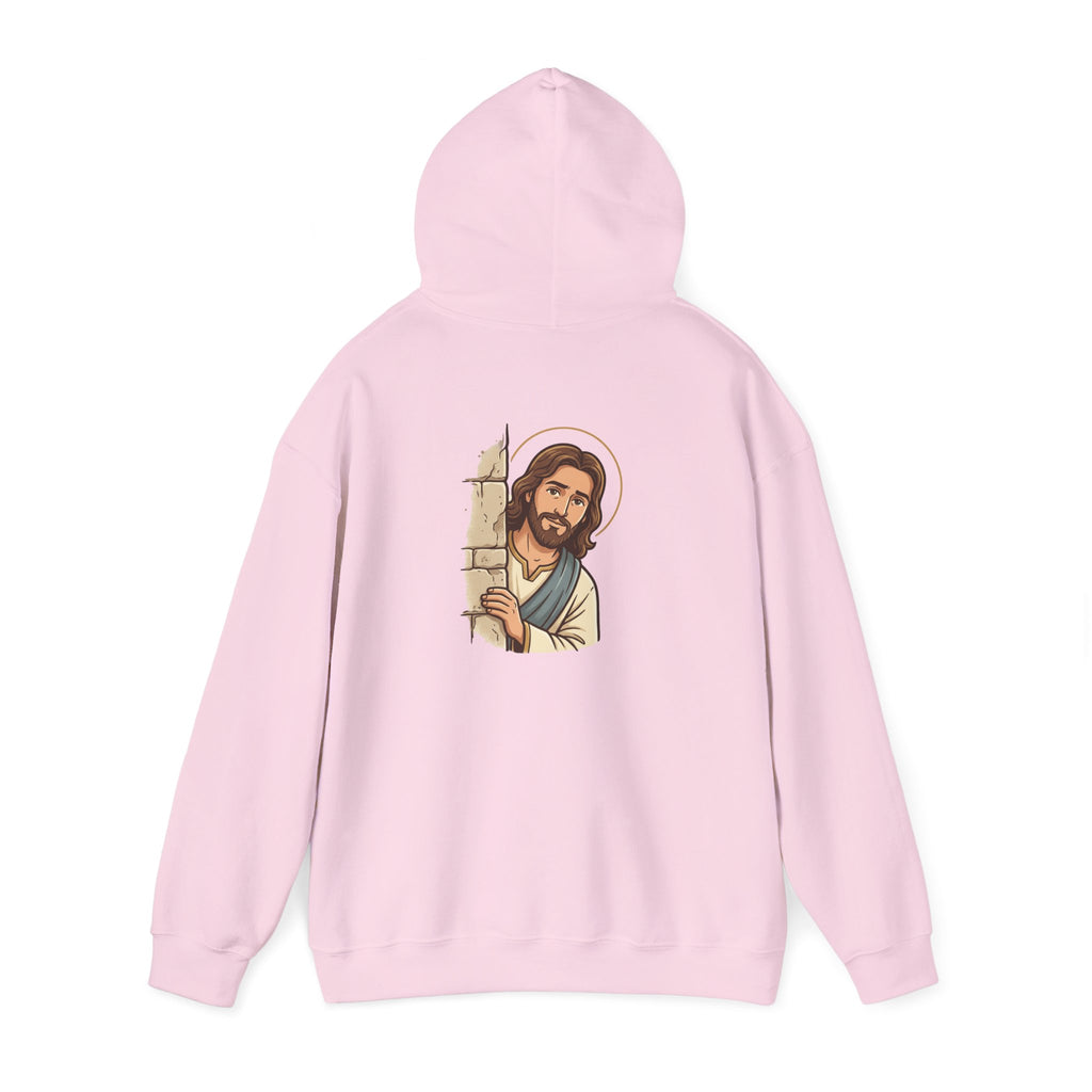 Would Jesus Do That? Hoodie — Minimal Faith Statement Pullover