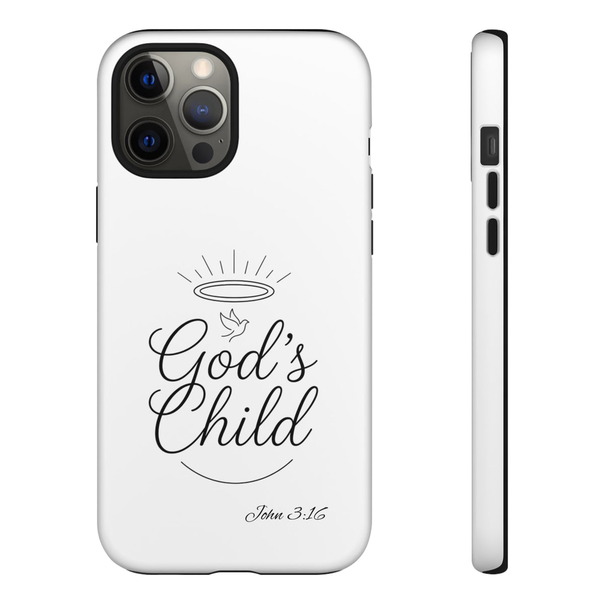 God’s Child Phone Case — Christian Scripture John 3:16 Religious iPhone Case