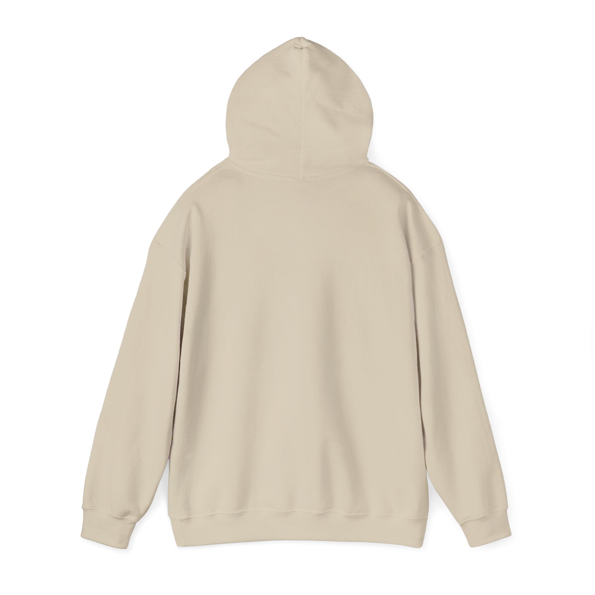 Cross Minimalist Hoodie — Small Chest Cross Religious Pullover