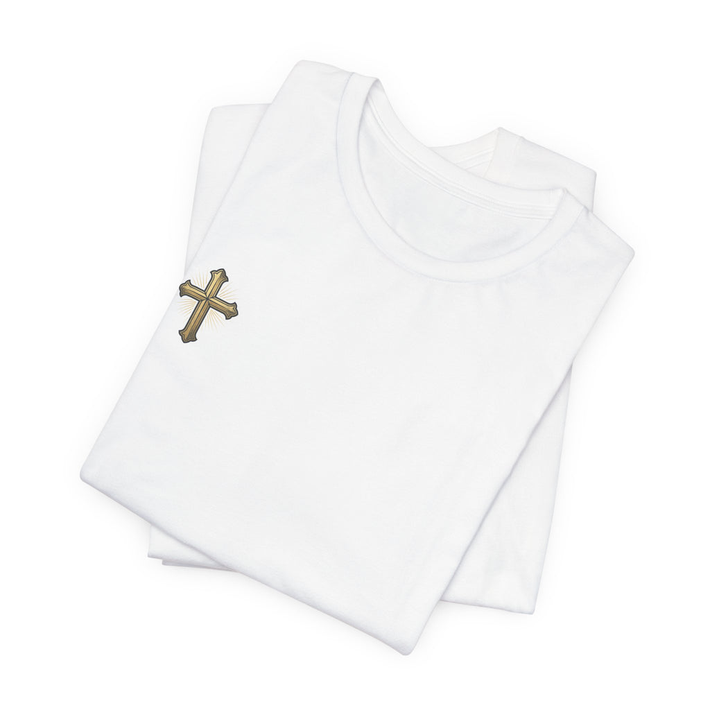 Jesus Loves You T‑Shirt — Christian Tee with Cross Design