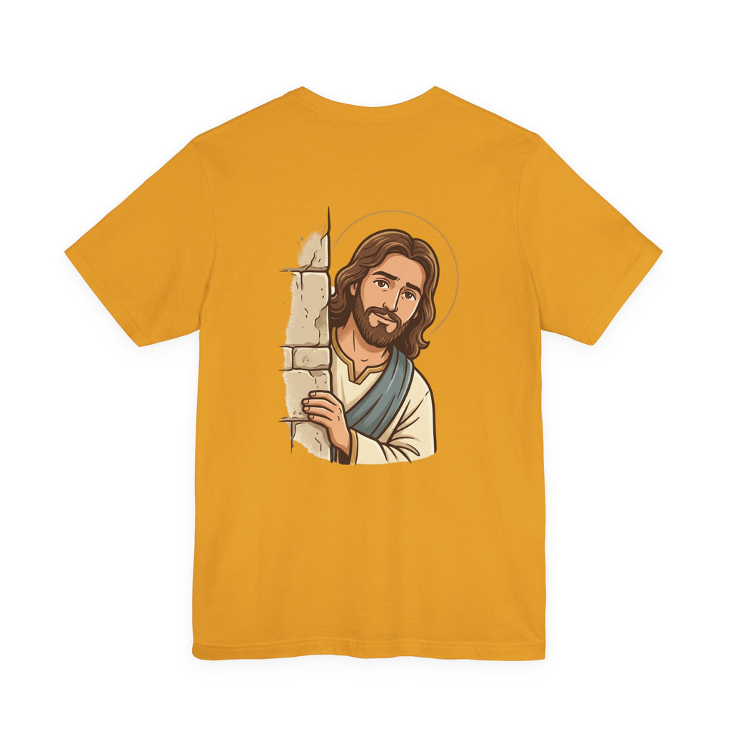 Would Jesus Do That? T‑Shirt — Minimal Faith Graphic Tee