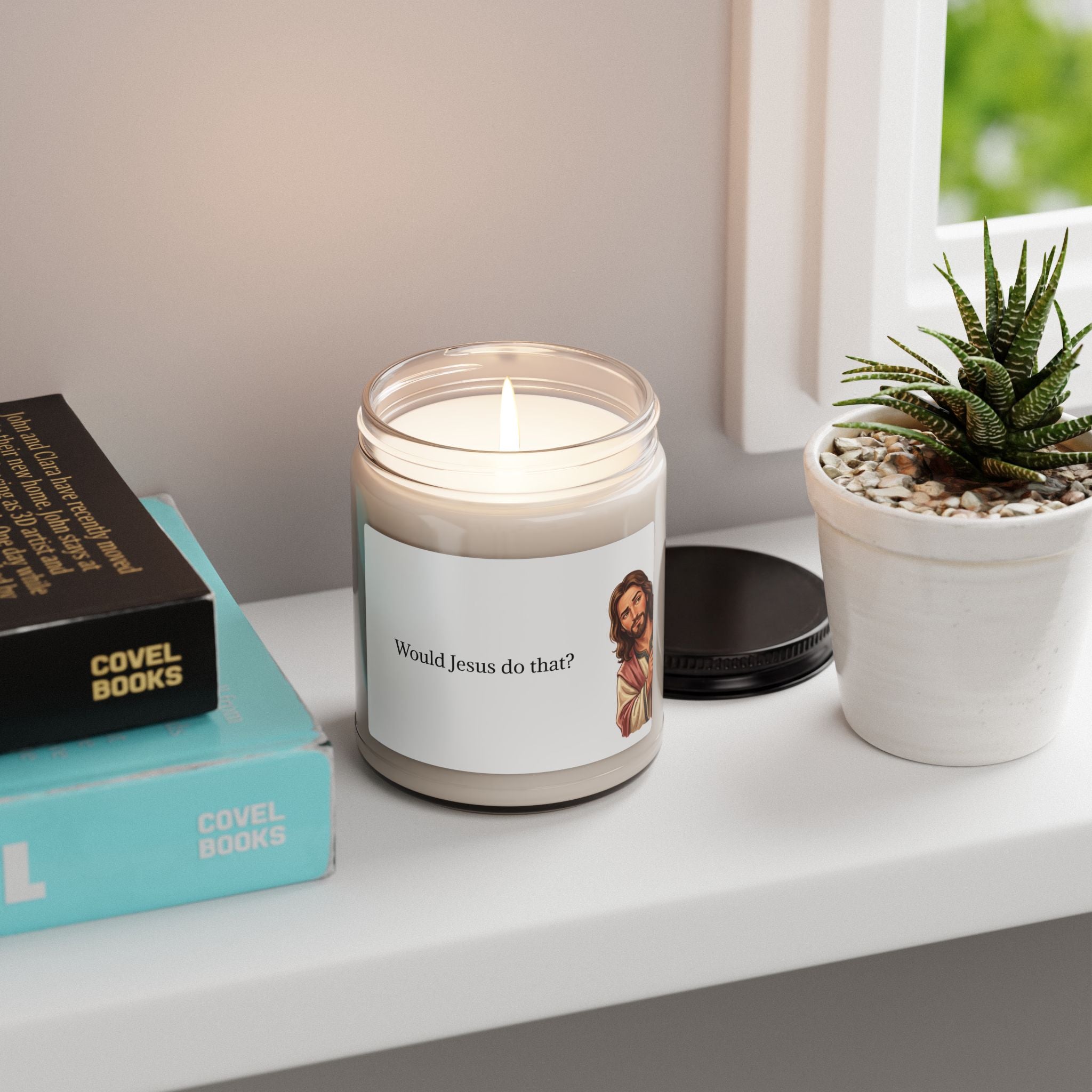 Would Jesus Do That? 9oz Scented Soy Candle