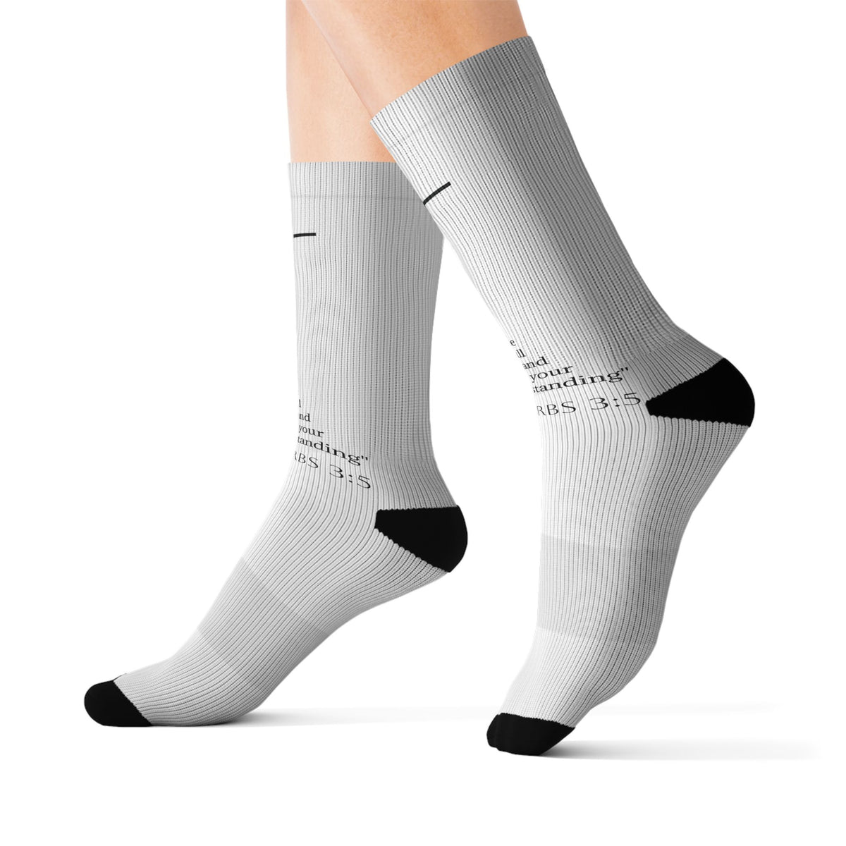Sublimation Crew Socks — Custom All-Over Print Athletic Socks