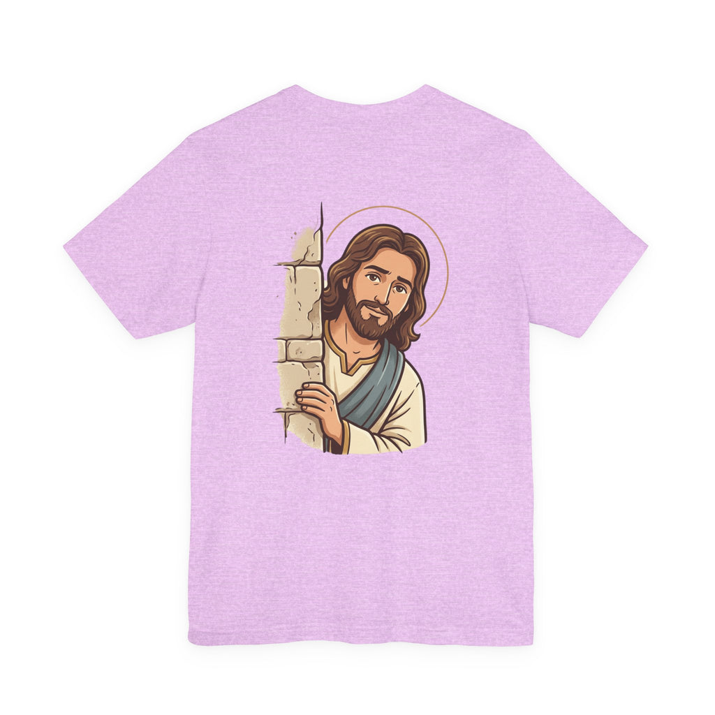 Would Jesus Do That? T‑Shirt — Minimal Faith Graphic Tee