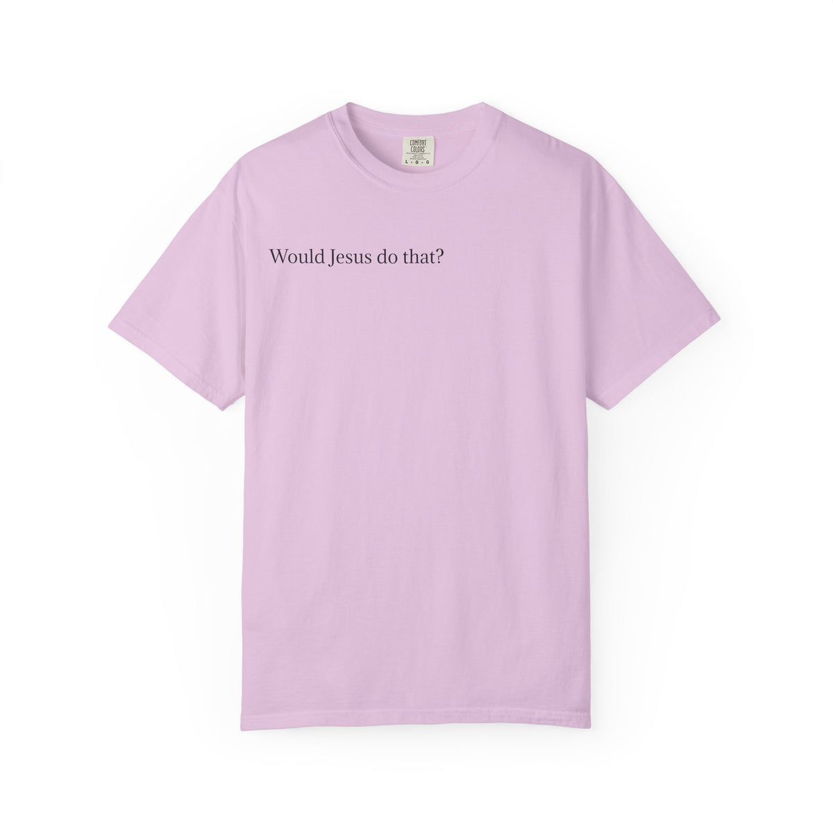 Jesus Peeking T‑Shirt — "Would Jesus do that?" Christian Graphic Tee