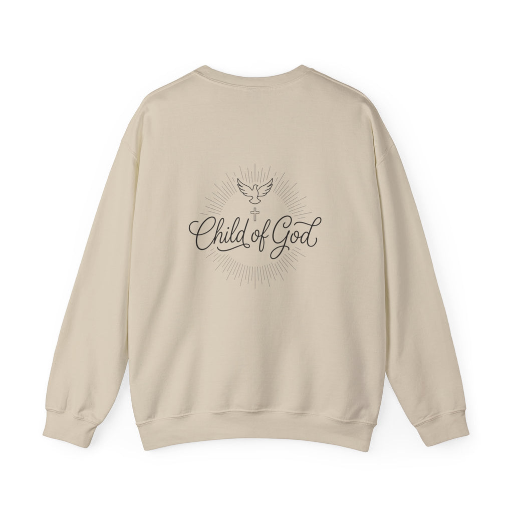 Minimal Tiny Cross Crewneck Sweatshirt